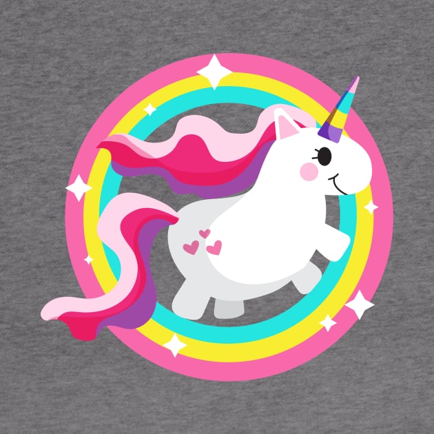 Funny Unicorn Girls Women Kids by macshoptee